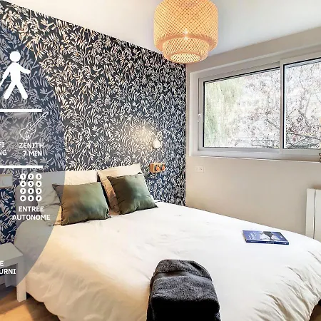 Appartement Ancely Tout Neuf Deco Aero - Parking Gratuit - Proche Blagnac Toulouse Exterior photo