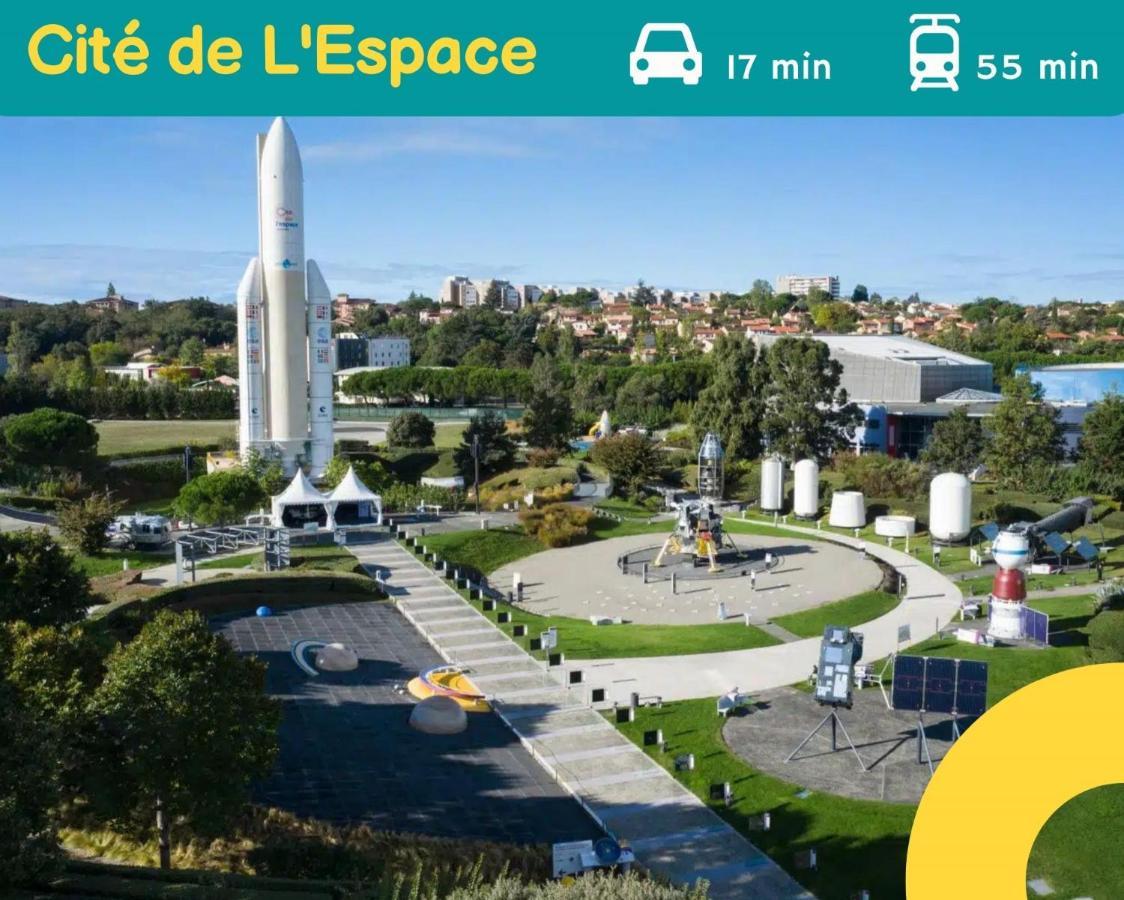 Ancely Neuf Deco Aero - Parking Gratuit - Proche Blagnac Apartamento Toulouse