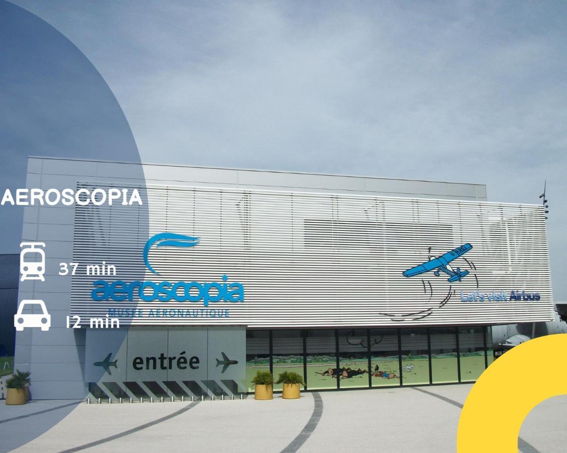 Ancely Neuf Deco Aero - Parking Gratuit - Proche Blagnac Apartamento Toulouse